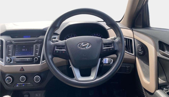 2017 Hyundai Creta E PLUS 1.6 PETROL, Petrol, Manual, 69,643 km, Steering Wheel Close Up