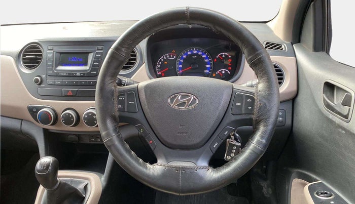 2018 Hyundai Xcent E+, Petrol, Manual, 40,088 km, Steering Wheel Close Up