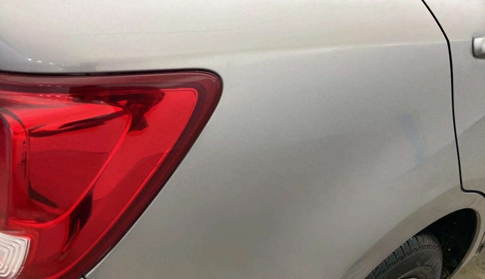 2021 Maruti Dzire VXI, Petrol, Manual, 29,616 km, Right quarter panel - Slightly dented