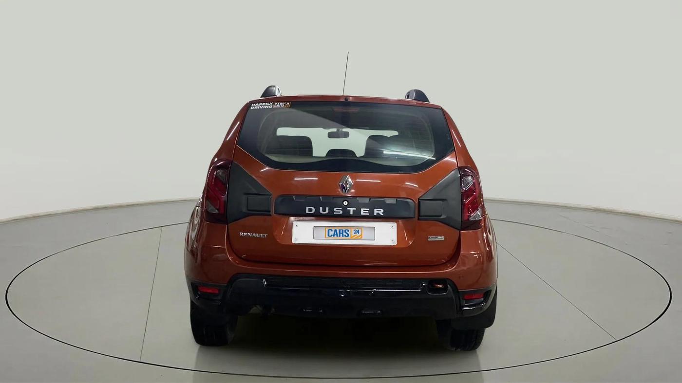 2019 Renault Duster RXS OPT CVT, Petrol, Automatic, 25,160 km, Back/Rear