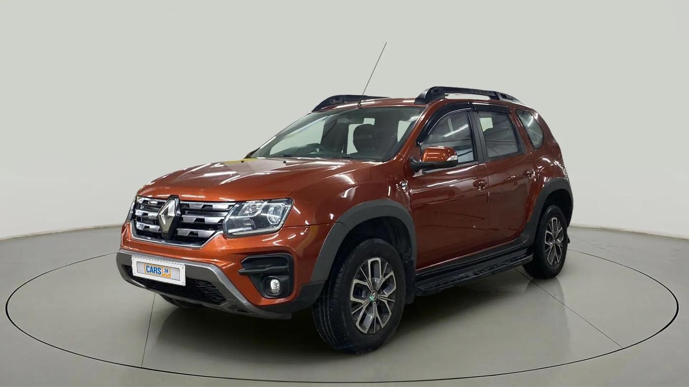 2019 Renault Duster RXS OPT CVT, Petrol, Automatic, 25,160 km, Left Front Diagonal
