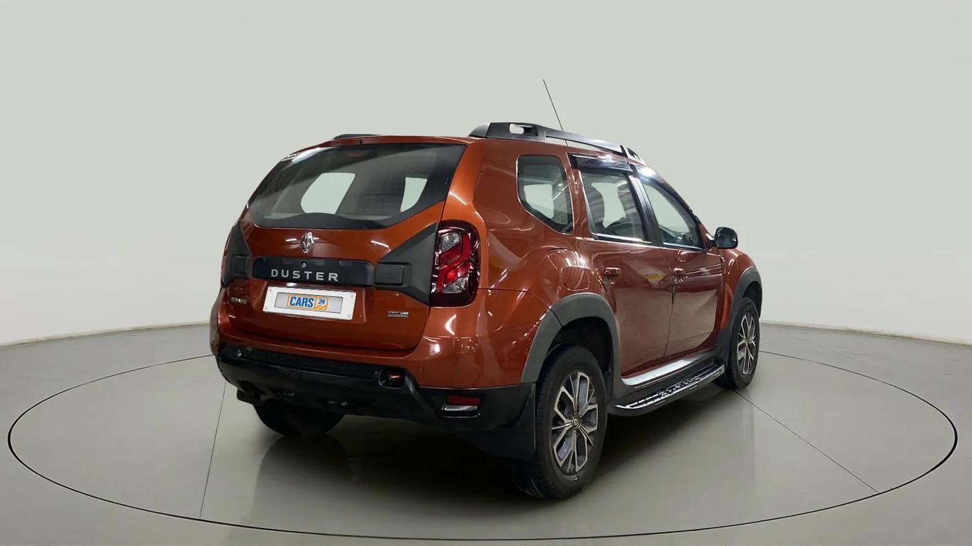 2019 Renault Duster RXS OPT CVT, Petrol, Automatic, 25,160 km, Right Back Diagonal