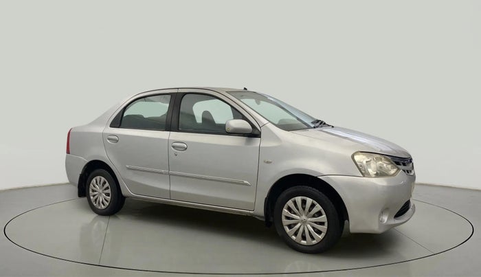 2013 Toyota Etios G, Petrol, Manual, 76,156 km, Right Front Diagonal