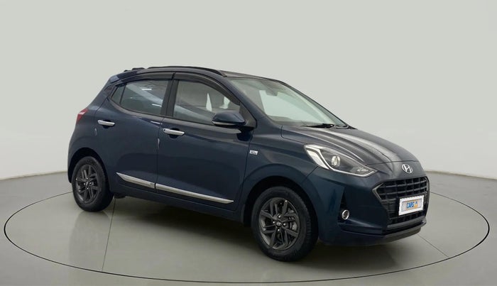 2020 Hyundai GRAND I10 NIOS SPORTZ AMT 1.2 KAPPA VTVT, Petrol, Automatic, 7,384 km, Right Front Diagonal