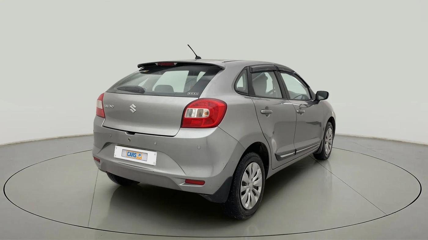 2017 Maruti Baleno DELTA PETROL 1.2, Petrol, Manual, 40,956 km, Right Back Diagonal