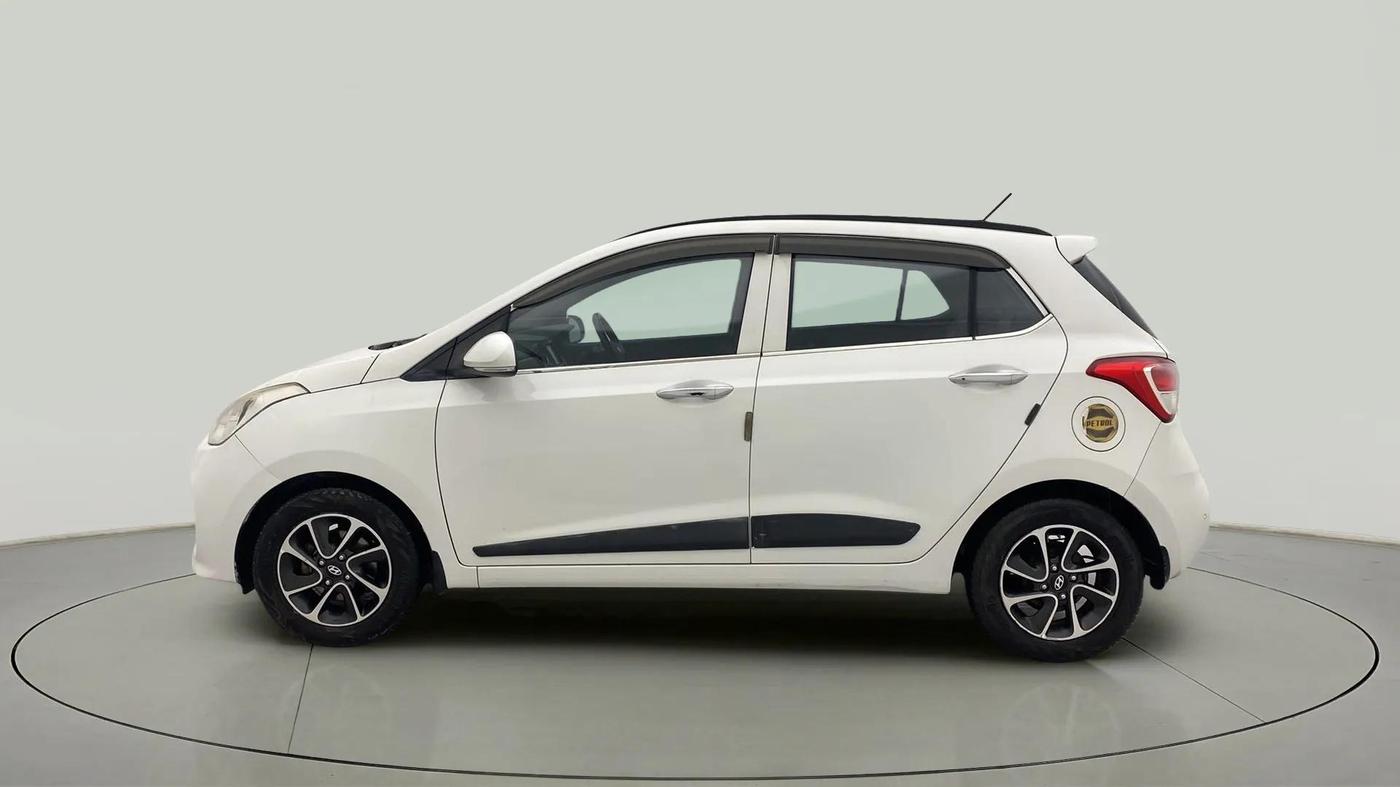 2018 Hyundai Grand i10 ASTA 1.2 KAPPA VTVT, CNG, Manual, 63,243 km, Left Side