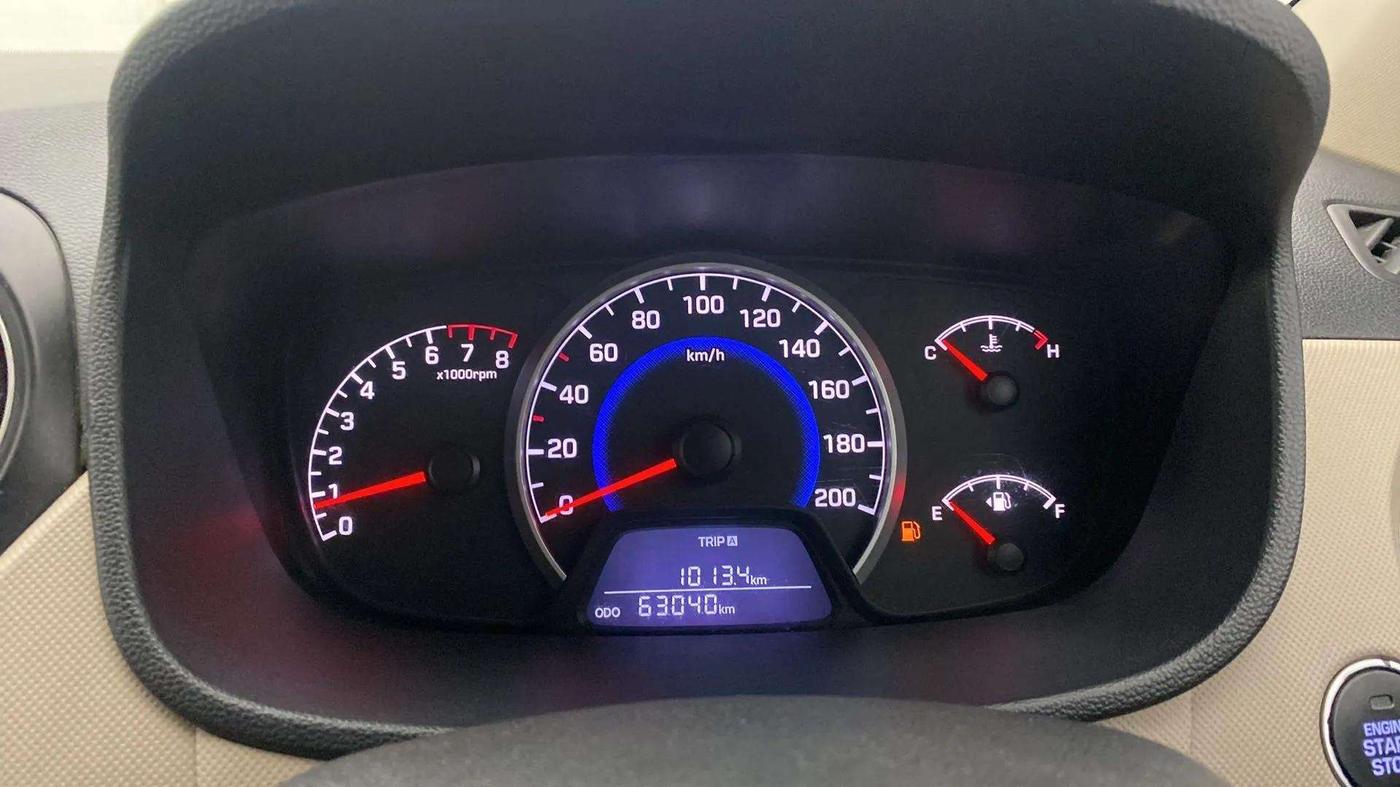 2018 Hyundai Grand i10 ASTA 1.2 KAPPA VTVT, CNG, Manual, 63,243 km, Odometer Image