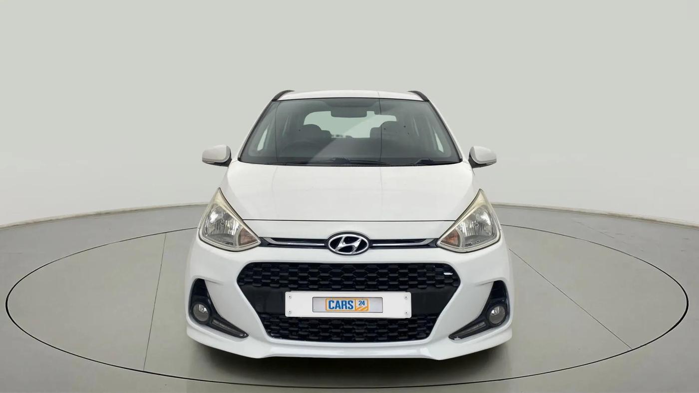2018 Hyundai Grand i10 ASTA 1.2 KAPPA VTVT, CNG, Manual, 63,243 km, Front