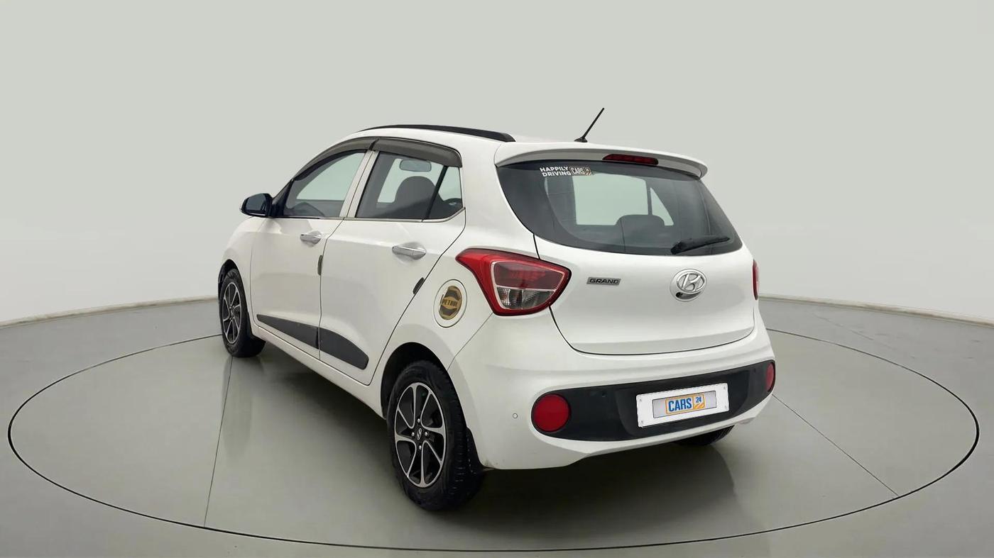 2018 Hyundai Grand i10 ASTA 1.2 KAPPA VTVT, CNG, Manual, 63,243 km, Left Back Diagonal