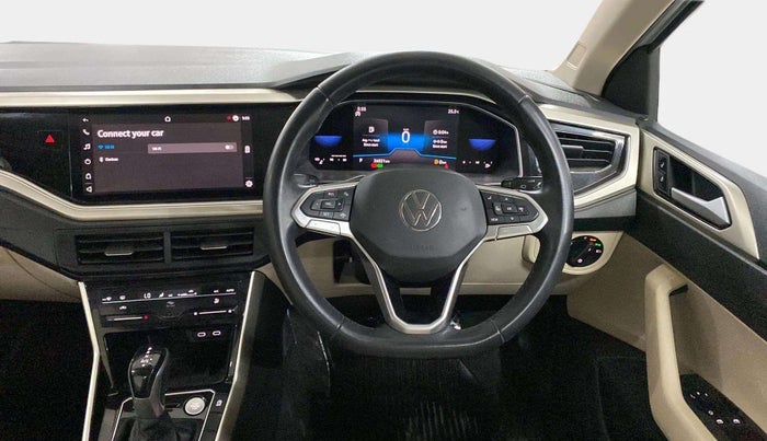 2022 Volkswagen VIRTUS TOPLINE TSI 1.0 AT, Petrol, Automatic, 25,994 km, Steering Wheel Close Up