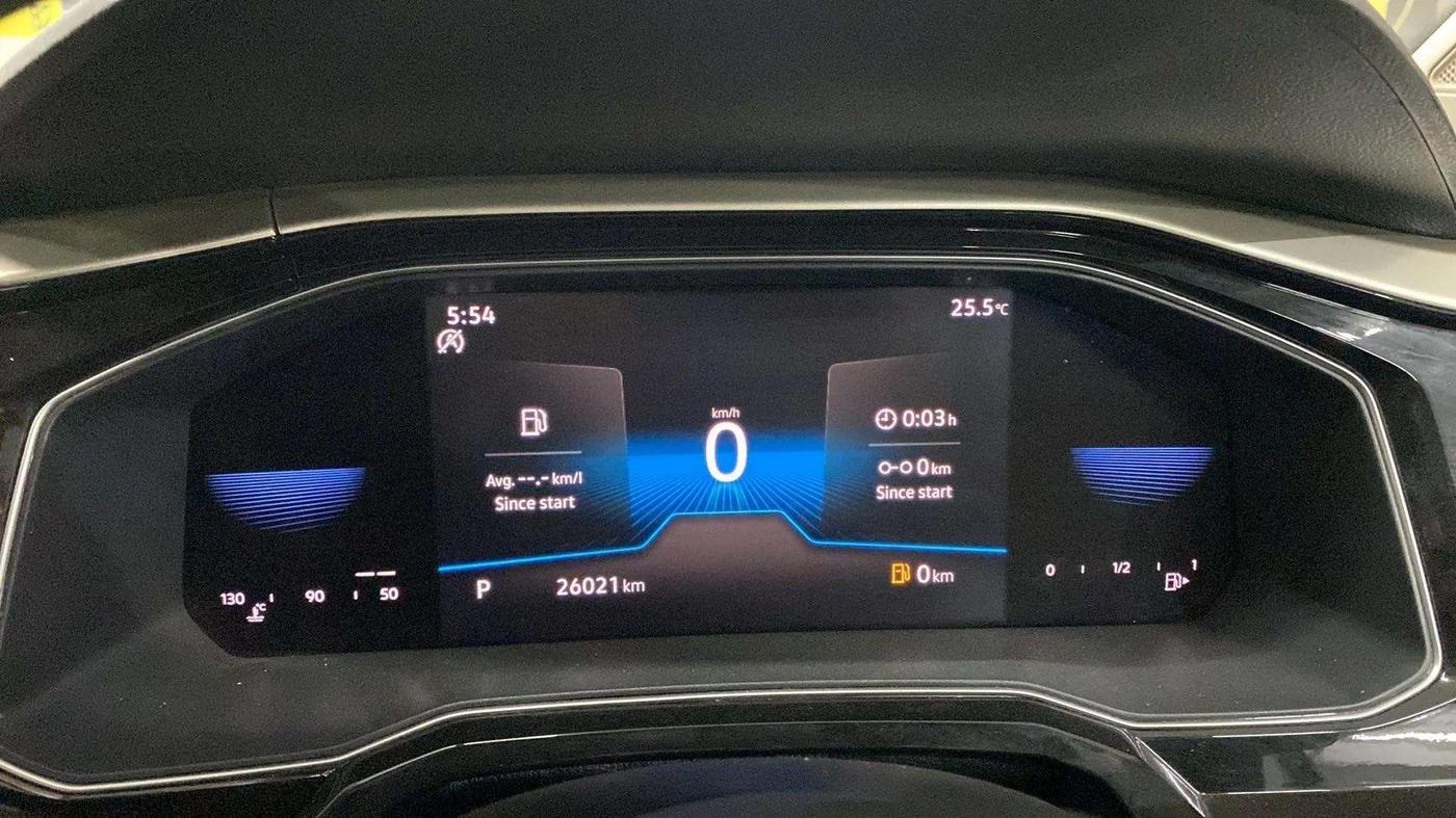 2022 Volkswagen VIRTUS TOPLINE TSI 1.0 AT, Petrol, Automatic, 25,994 km, Odometer Image