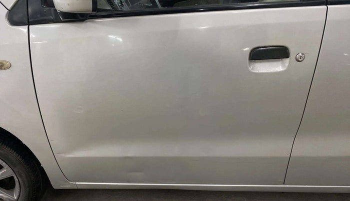 2017 Maruti Wagon R 1.0 VXI + (O) AMT, Petrol, Automatic, 19,881 km, Front passenger door - Slightly dented