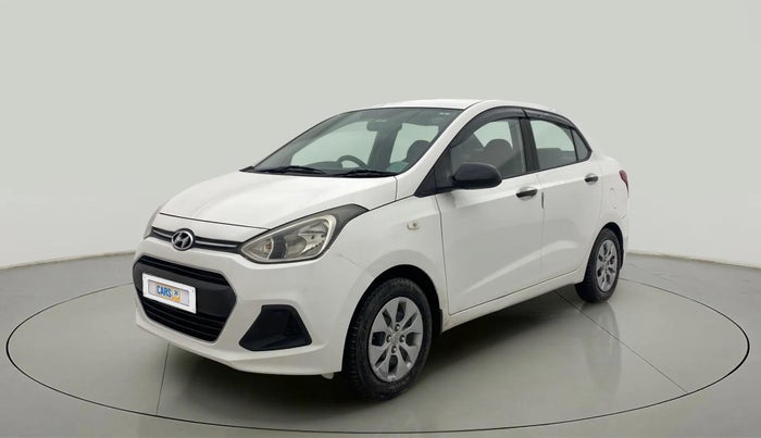 2016 Hyundai Xcent BASE 1.2, CNG, Manual, 1,00,711 km, Left Front Diagonal