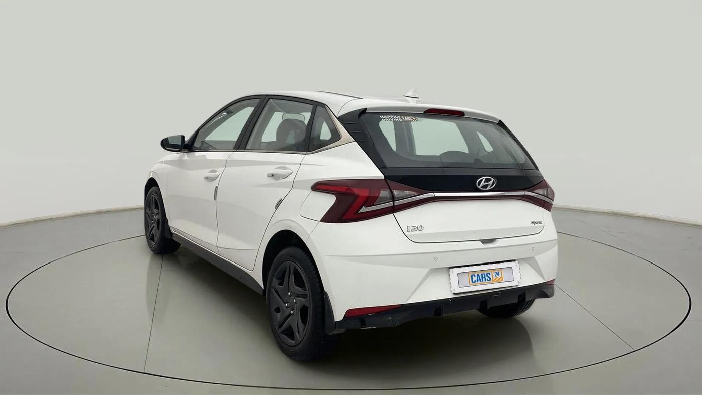 2021 Hyundai NEW I20 SPORTZ 1.2 MT, Petrol, Manual, 47,212 km, Left Back Diagonal