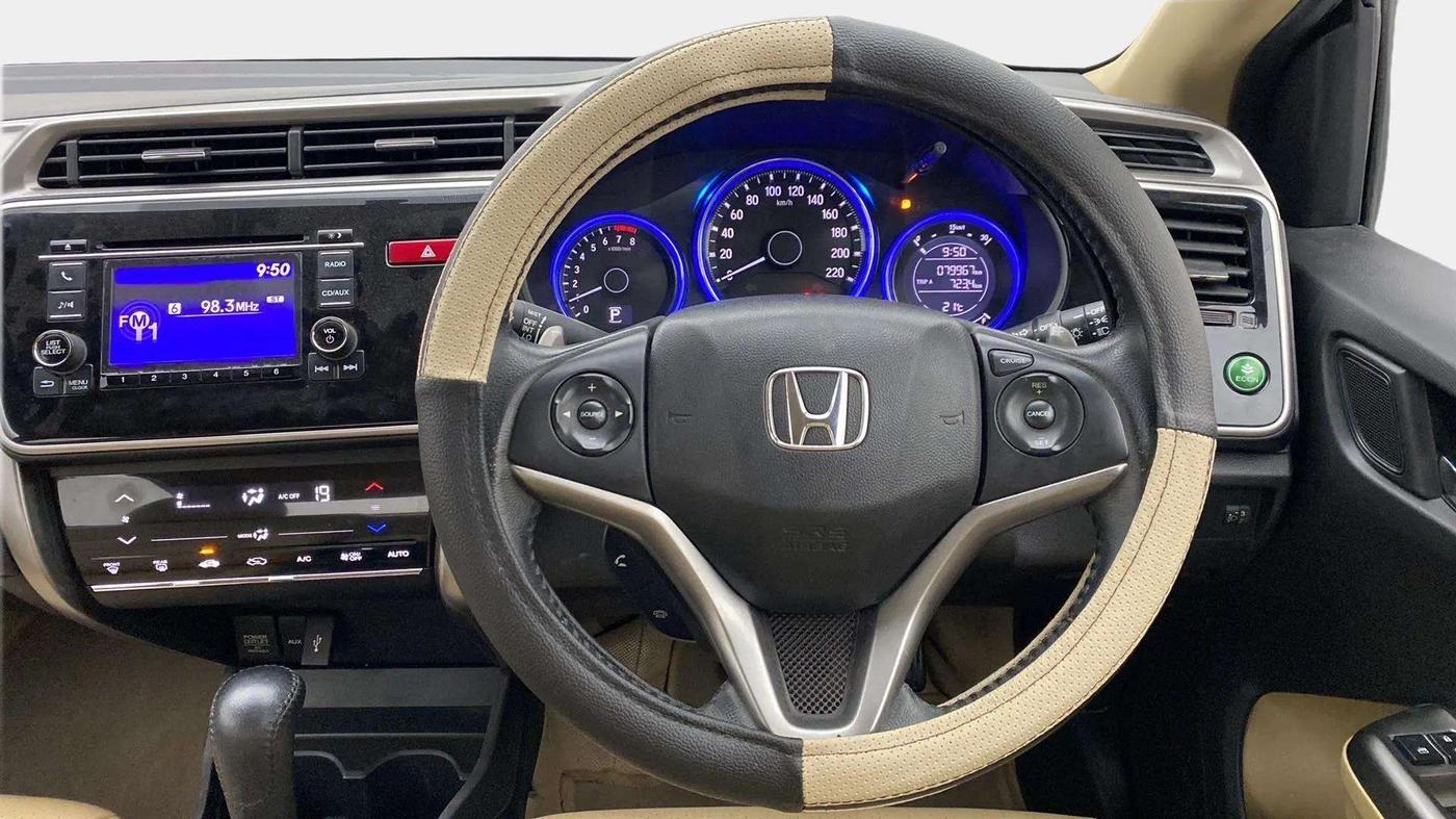 2016 Honda City 1.5L I-VTEC VX CVT, Petrol, Automatic, 80,009 km, Steering Wheel Close Up