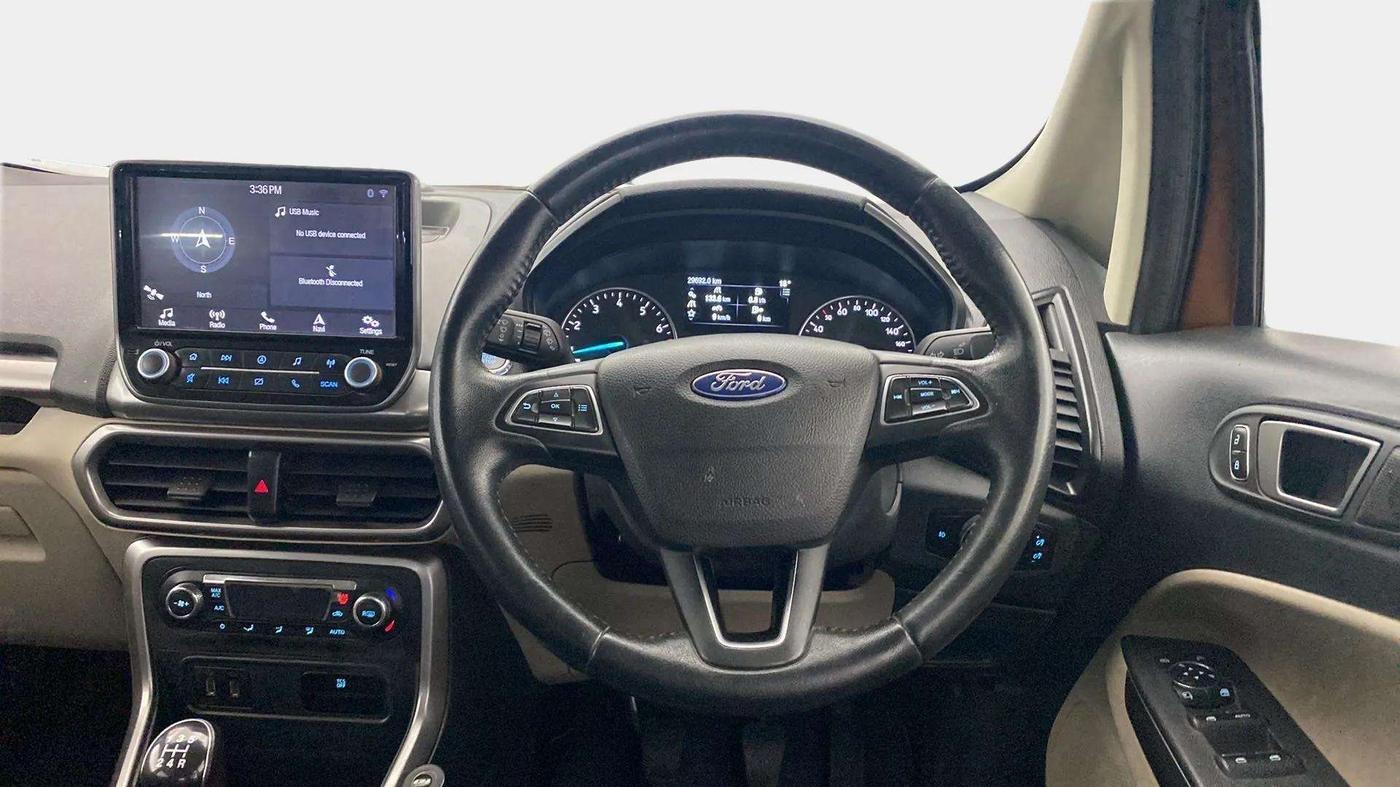 2021 Ford Ecosport TITANIUM 1.5L PETROL, Petrol, Manual, 30,377 km, Steering Wheel Close Up