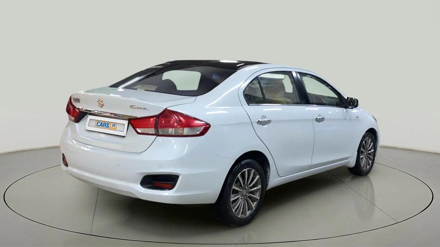 2019 Maruti Ciaz ALPHA DIESEL 1.5, Diesel, Manual, 79,822 km, Right Back Diagonal