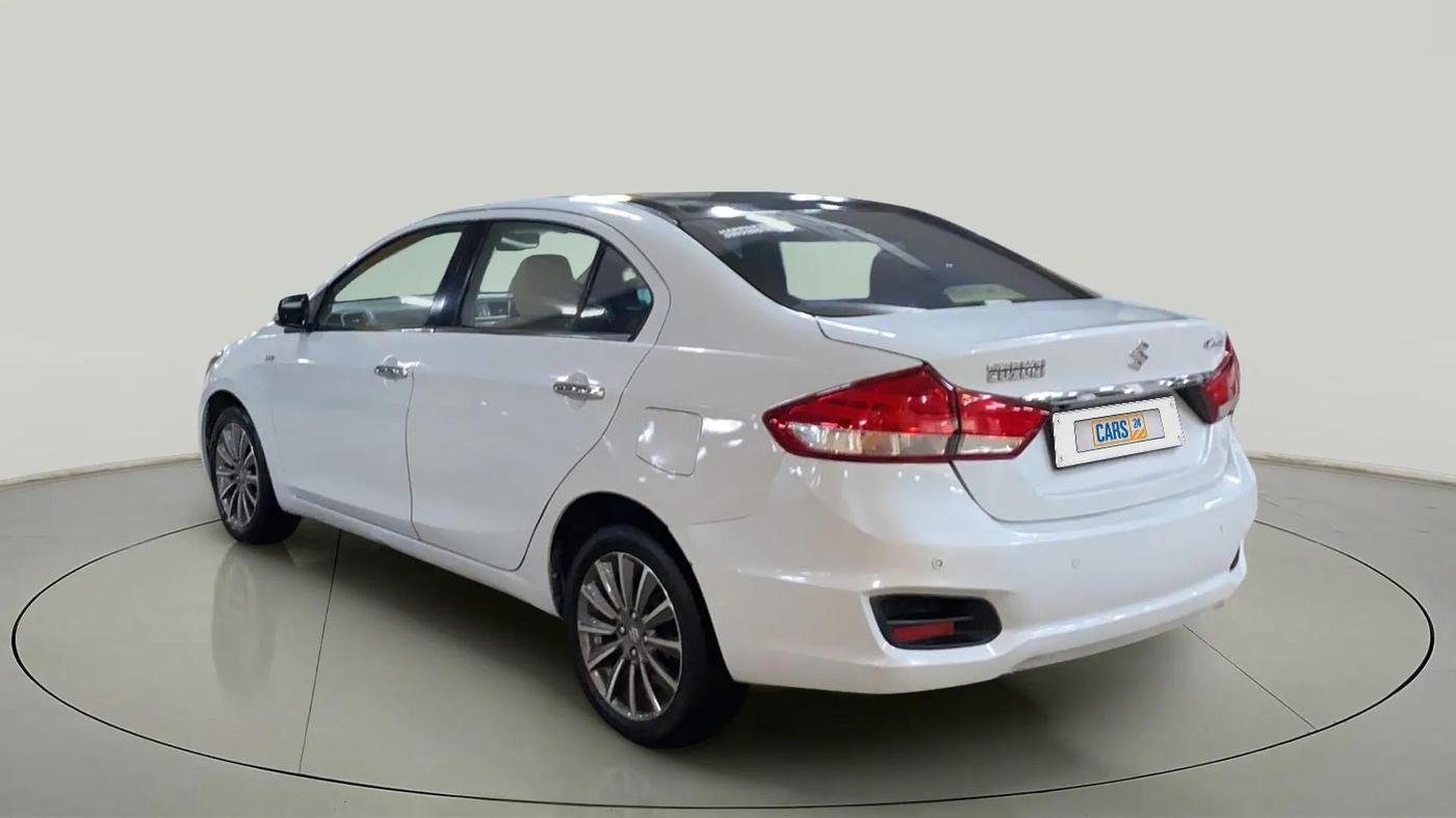 2019 Maruti Ciaz ALPHA DIESEL 1.5, Diesel, Manual, 79,822 km, Left Back Diagonal
