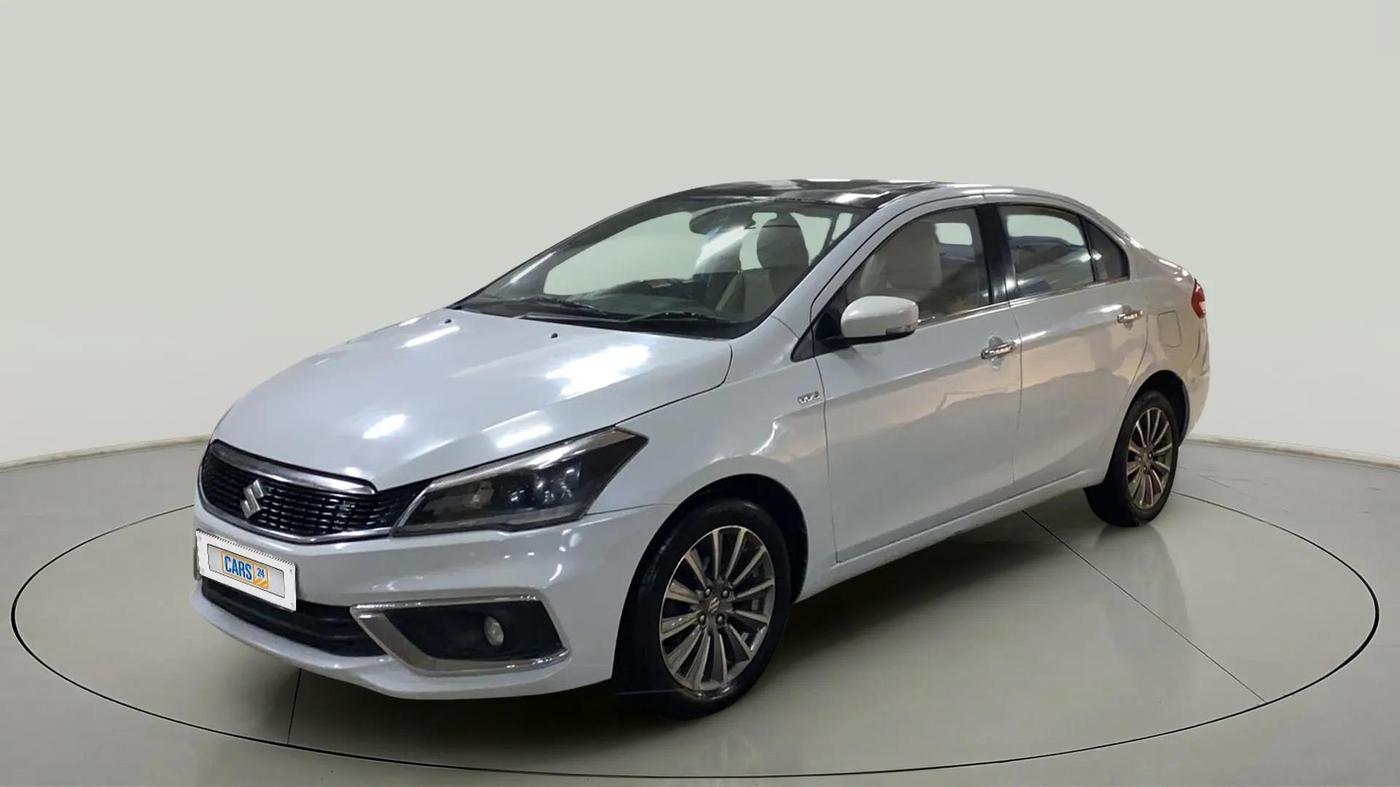 2019 Maruti Ciaz ALPHA DIESEL 1.5, Diesel, Manual, 79,822 km, Left Front Diagonal