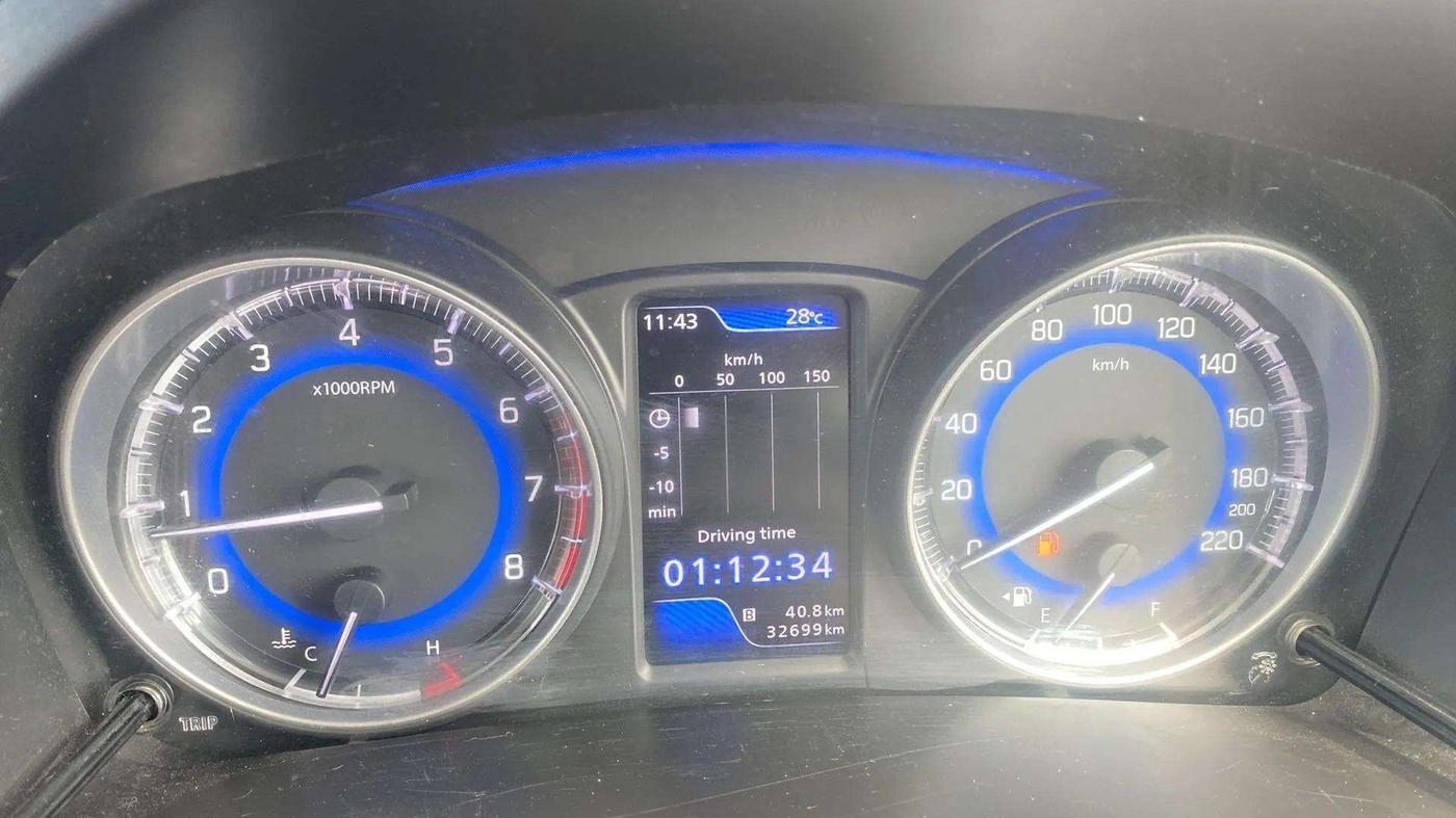 2016 Maruti Baleno ZETA PETROL 1.2, Petrol, Manual, 32,702 km, Odometer Image