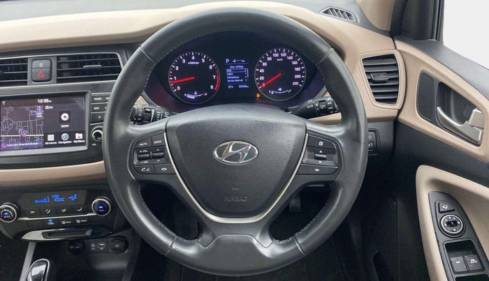2019 Hyundai Elite i20 ASTA (O) CVT, Petrol, Automatic, 32,959 km, Steering Wheel Close Up