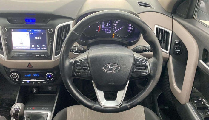 2018 Hyundai Creta  SX 1.6 Petrol , Petrol, Manual, 73,318 km, Steering Wheel Close Up