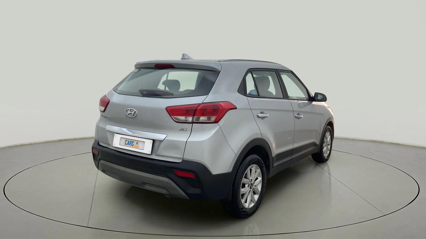 2018 Hyundai Creta  SX 1.6 Petrol , Petrol, Manual, 73,318 km, Right Back Diagonal