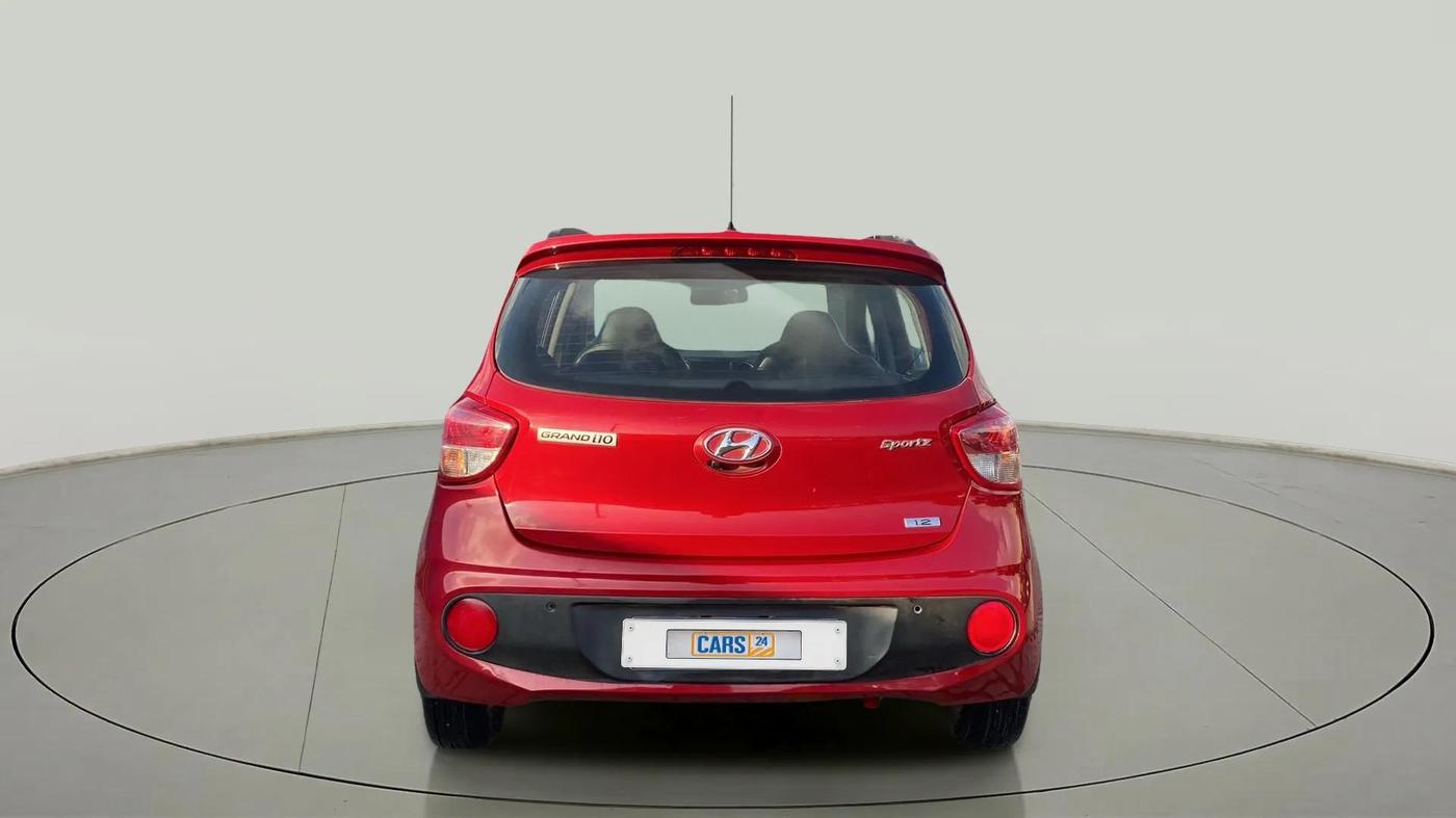 2019 Hyundai Grand i10 SPORTZ AT 1.2 KAPPA VTVT, Petrol, Automatic, 74,502 km, Back/Rear
