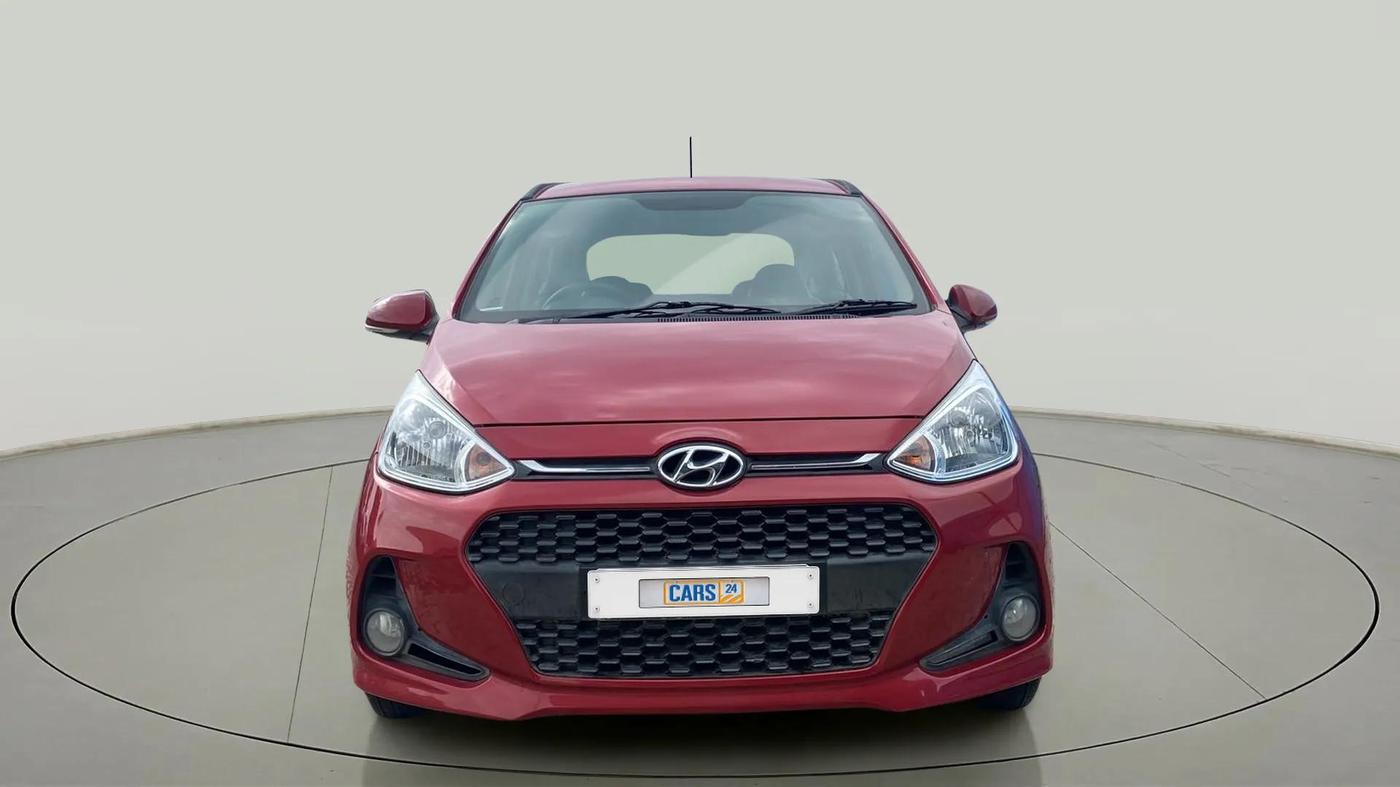 2019 Hyundai Grand i10 SPORTZ AT 1.2 KAPPA VTVT, Petrol, Automatic, 74,502 km, Front