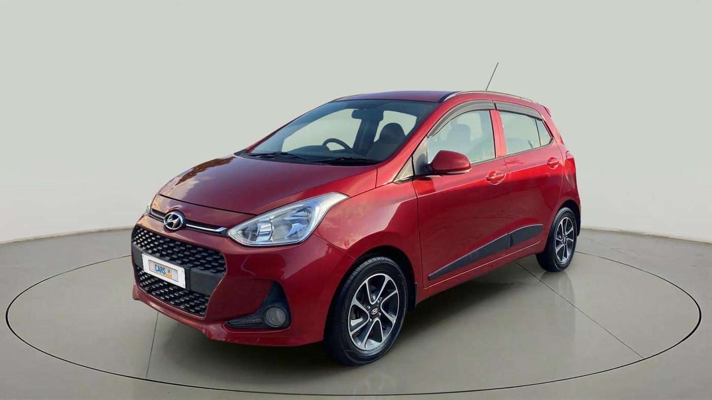 2019 Hyundai Grand i10 SPORTZ AT 1.2 KAPPA VTVT, Petrol, Automatic, 74,502 km, Left Front Diagonal