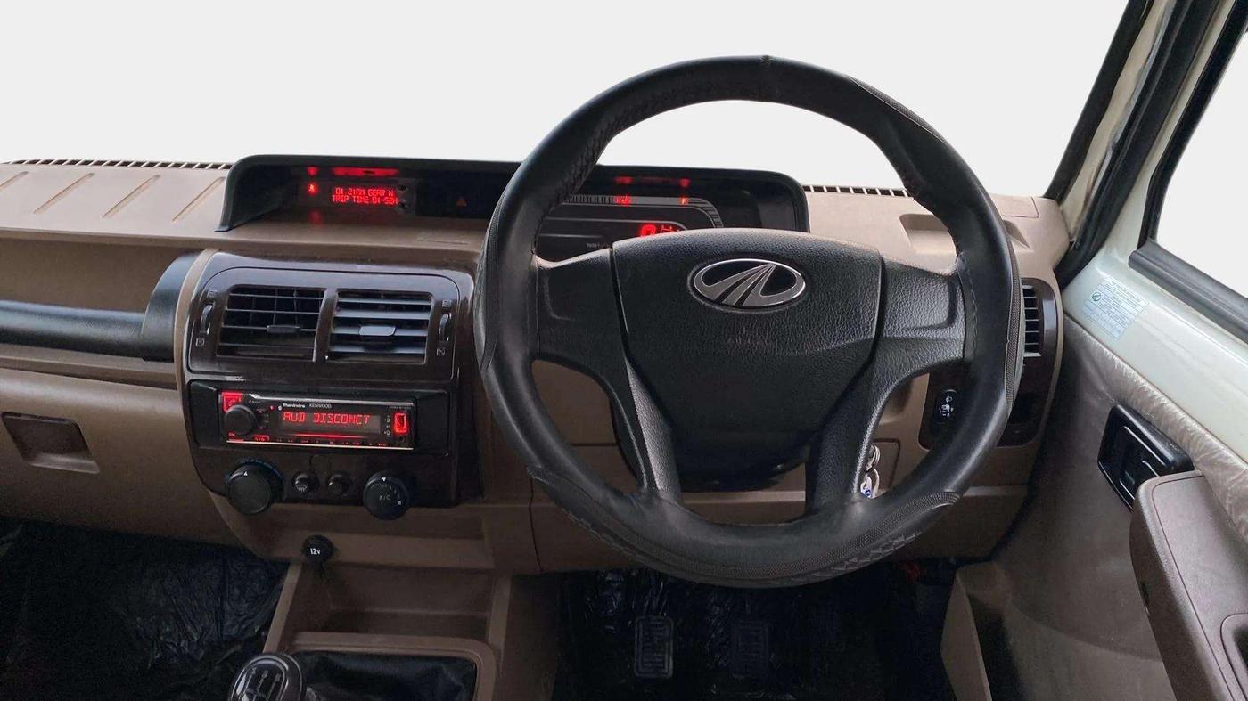 2021 Mahindra Bolero B6 (O), Diesel, Manual, 61,565 km, Steering Wheel Close Up