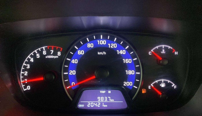 2015 Hyundai Xcent S 1.2, Petrol, Manual, 20,401 km, Odometer Image