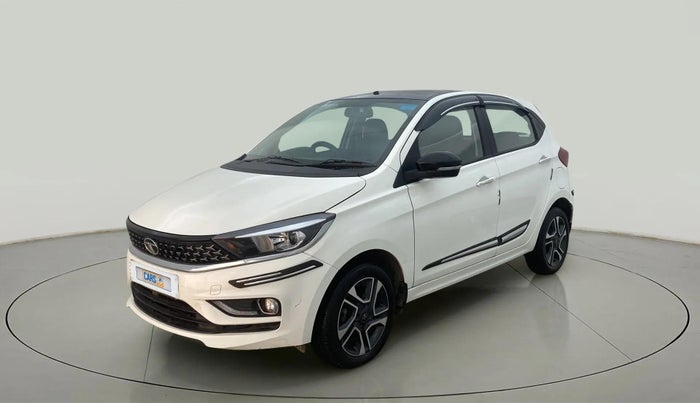 2022 Tata Tiago XZ PLUS DUAL TONE PETROL, Petrol, Manual, 24,373 km, Left Front Diagonal