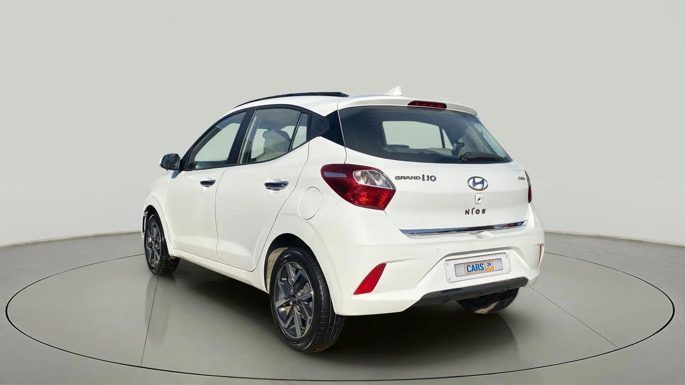 2019 Hyundai GRAND I10 NIOS ASTA 1.2 KAPPA VTVT, Petrol, Manual, 27,197 km, Left Back Diagonal