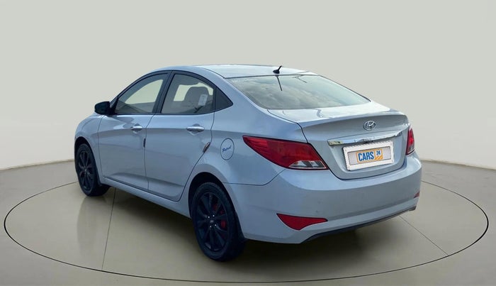 2015 Hyundai Verna FLUIDIC 4S 1.6 VTVT S(O), Petrol, Manual, 80,674 km, Left Back Diagonal