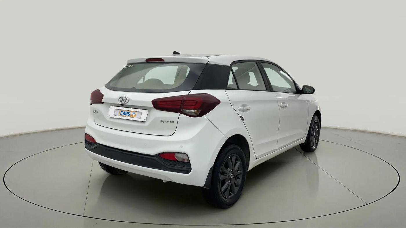 2019 Hyundai Elite i20 SPORTZ PLUS 1.2, Petrol, Manual, 59,988 km, Right Back Diagonal