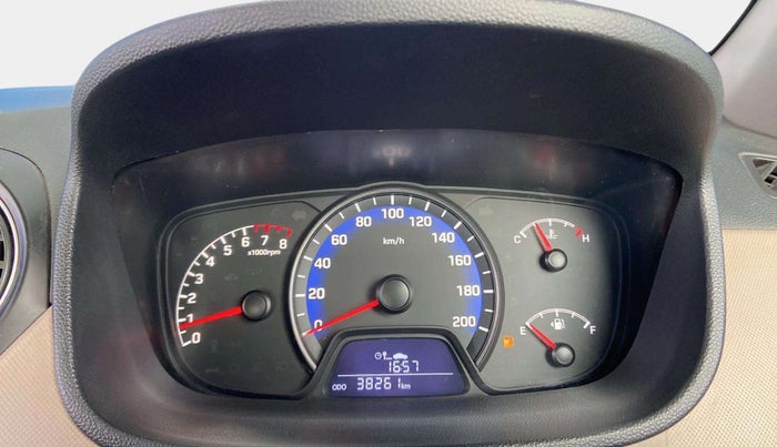 2017 Hyundai Xcent E+, Petrol, Manual, 38,228 km, Odometer Image