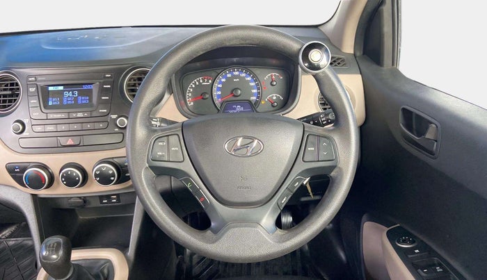 2017 Hyundai Xcent E+, Petrol, Manual, 38,228 km, Steering Wheel Close Up