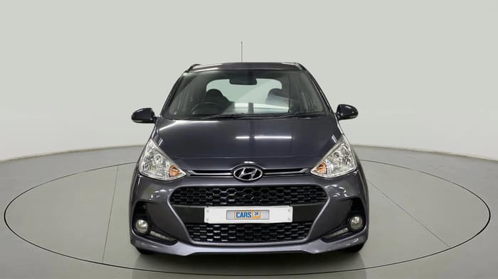 2017 Hyundai Grand i10 SPORTZ AT 1.2 KAPPA VTVT, Petrol, Automatic, 23,664 km, Front