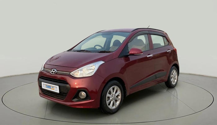 2014 Hyundai Grand i10 ASTA AT 1.2 KAPPA VTVT, Petrol, Automatic, 63,497 km, Left Front Diagonal