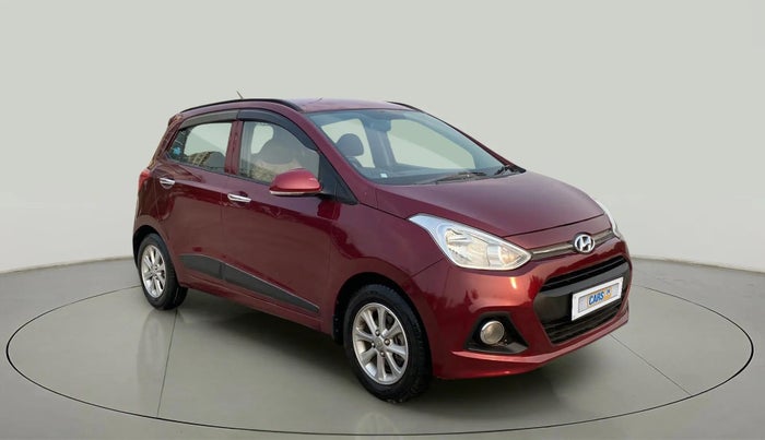 2014 Hyundai Grand i10 ASTA AT 1.2 KAPPA VTVT, Petrol, Automatic, 63,497 km, Right Front Diagonal