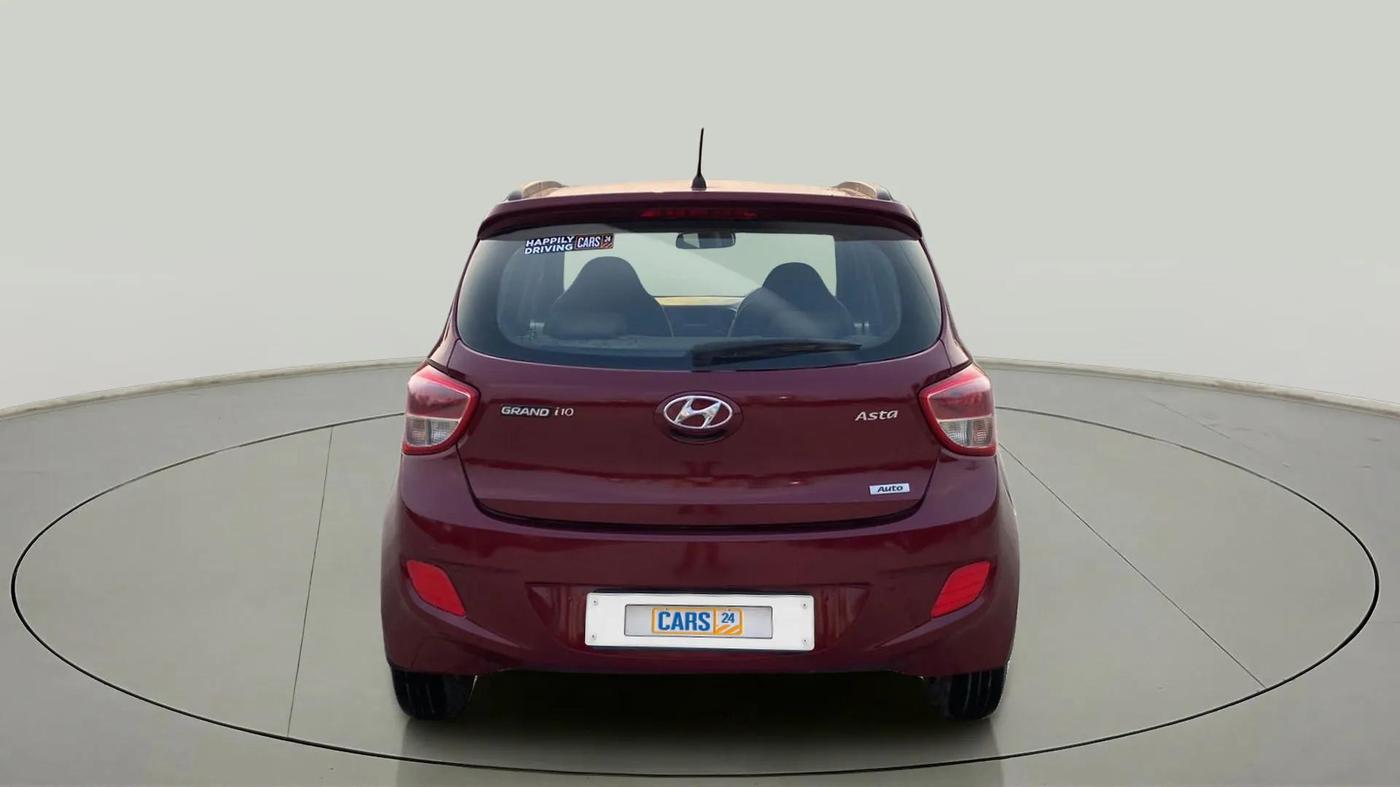 2014 Hyundai Grand i10 ASTA AT 1.2 KAPPA VTVT, Petrol, Automatic, 63,497 km, Back/Rear