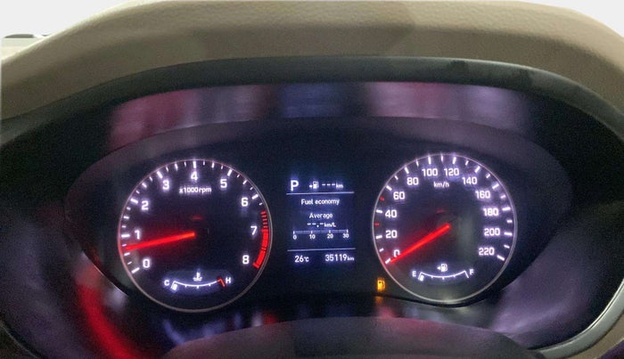 2019 Hyundai Elite i20 ASTA (O) CVT, Petrol, Automatic, 35,112 km, Odometer Image