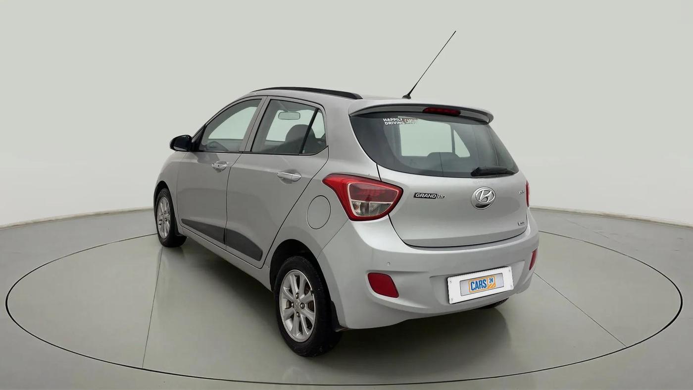 2015 Hyundai Grand i10 ASTA AT 1.2 KAPPA VTVT, Petrol, Automatic, 55,380 km, Left Back Diagonal
