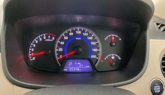 2015 Hyundai Grand i10 ASTA AT 1.2 KAPPA VTVT, Petrol, Automatic, 55,380 km, Odometer Image