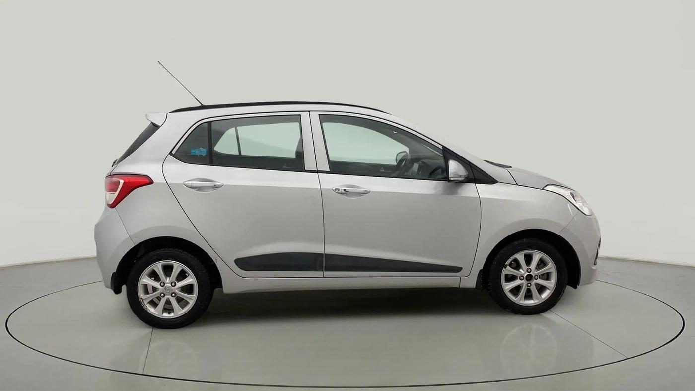 2015 Hyundai Grand i10 ASTA AT 1.2 KAPPA VTVT, Petrol, Automatic, 55,380 km, Right Side View
