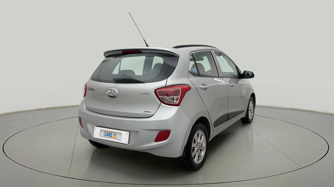 2015 Hyundai Grand i10 ASTA AT 1.2 KAPPA VTVT, Petrol, Automatic, 55,380 km, Right Back Diagonal