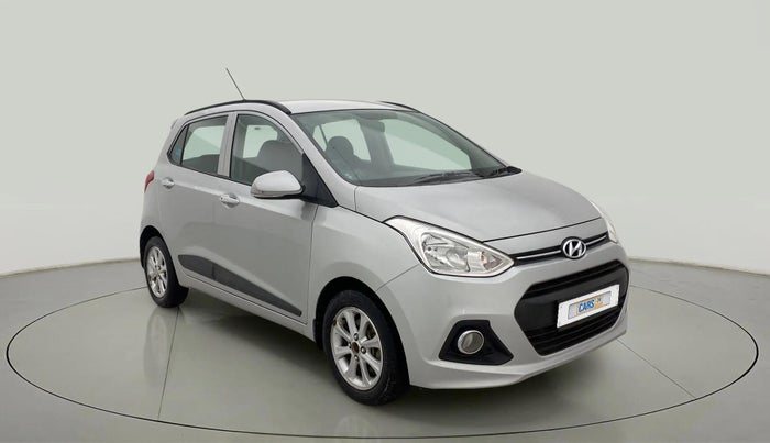 2015 Hyundai Grand i10 ASTA AT 1.2 KAPPA VTVT, Petrol, Automatic, 55,380 km, Right Front Diagonal
