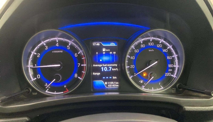 2017 Maruti Baleno ZETA PETROL 1.2, Petrol, Manual, 43,156 km, Odometer Image