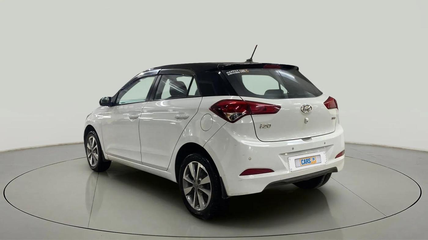 2017 Hyundai Elite i20 ASTA 1.2 DUAL TONE, Petrol, Manual, 88,326 km, Left Back Diagonal